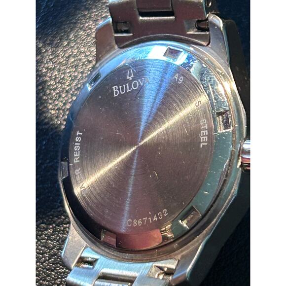 Bulova Marine Star Date Watch 96R109, blue face